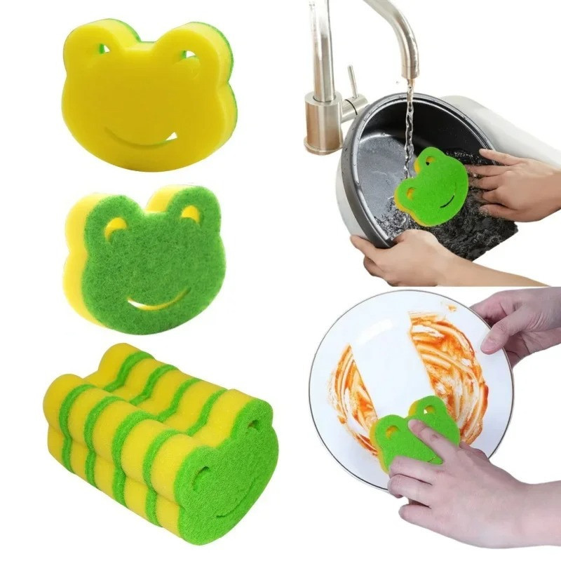 Frosch Spülschwämme – Lustiges 20er-Set für die Küche