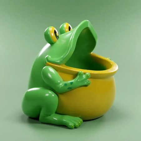 Lachender Frosch Ablageschale – Lustige & Nützliche Deko