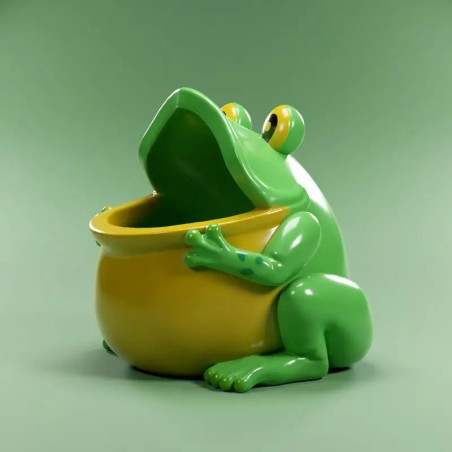 Lachender Frosch Ablageschale – Lustige & Nützliche Deko