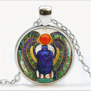 Skarabäus Halskette Heilige Sonne – Mystischer Ägyptischer Schmuck