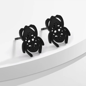 Moderne Skarabäus-Ohrringe – Grafisches Design – 3 Farben