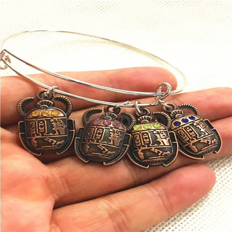 Ägyptisches Skarabäus Armband – Uralte Mysterien – Talisman
