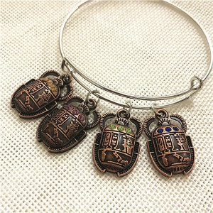 Ägyptisches Skarabäus Armband – Uralte Mysterien – Talisman