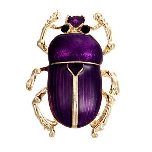 Galaktische Skarabäus-Brosche – Kosmischer Schmuck in 3 Farben
