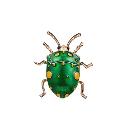 Kosmische Käfer-Brosche | Stylischer Insekten-Schmuck 3 cm
