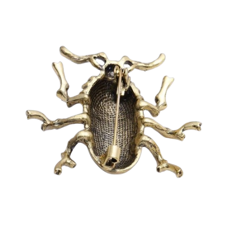 Skarabäus Brosche Borealis | Einzigartiger Schmuck & Geschenkidee