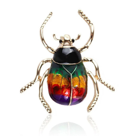 Kometenkäfer Brosche – Kosmischer Schmuck (3 Farben)