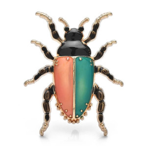 Pastell-Skarabäus Brosche – Farbenfroher Schmuck in 2 Designs