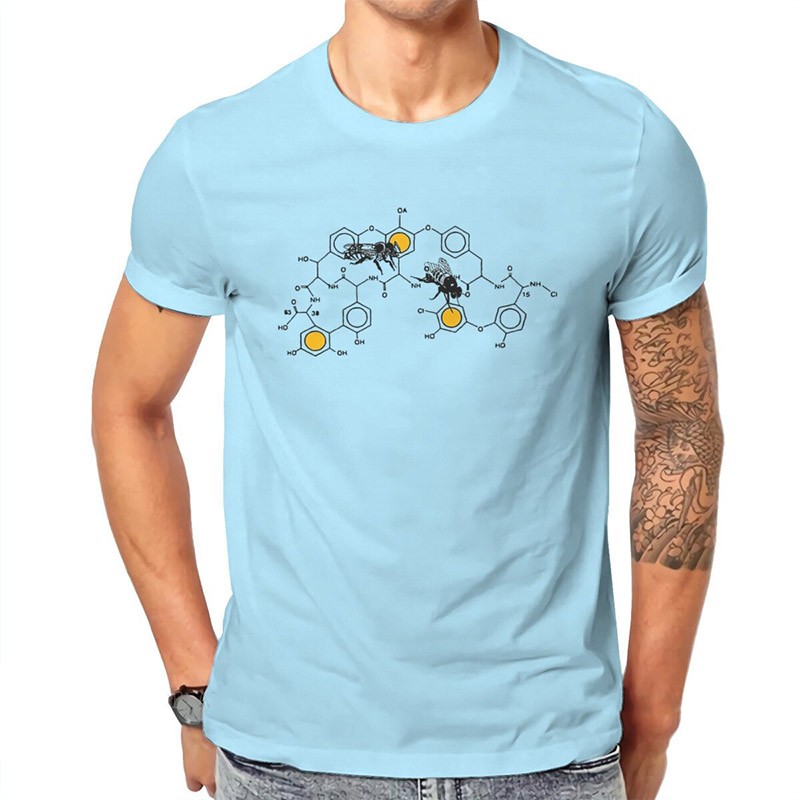 T-shirt homme Apiculteur  bley clair