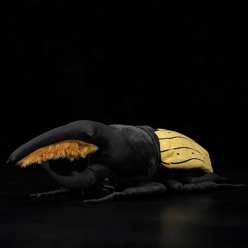 Plüschtier Käfer Gold & Schwarz – Süßes Insekten Kuscheltier