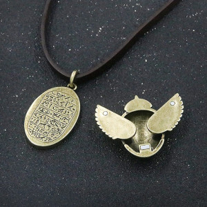Skarabäus Halskette "Hieroglyphen-Schatz" | Ägyptischer Schmuck