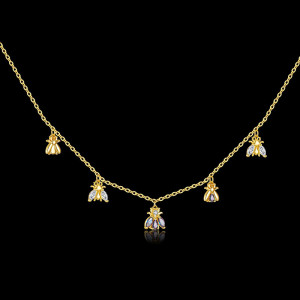 Sternbild Bienen-Halskette | Kostbarer Schmuck in Gold & Silber
