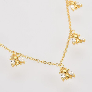 Sternbild Bienen-Halskette | Kostbarer Schmuck in Gold & Silber