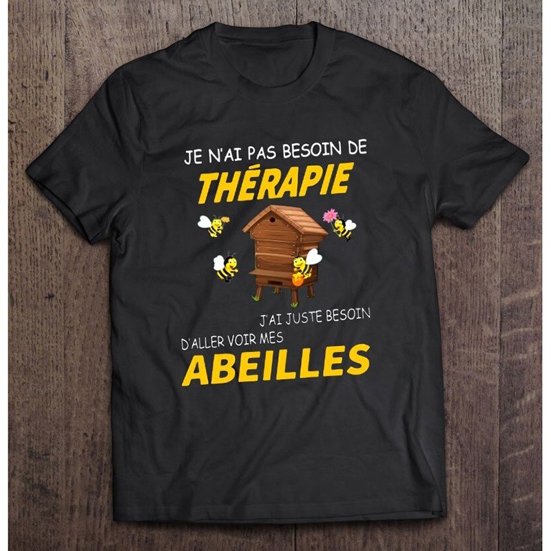 T-shirt pour apiculteur humoristique