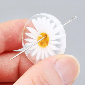 Gänseblümchen Knöpfe - 20er-Set | Näh- & DIY-Zubehör