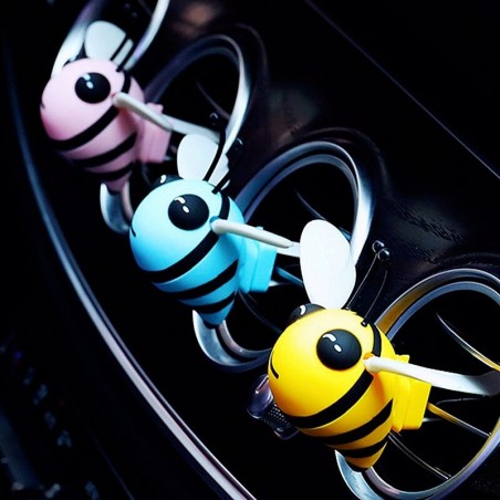 Diffuseur de Parfum pour voiture en forme d'abeille ! Parfums inclus 3 couleurs