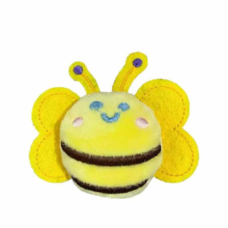 Süßer Bienen-Schlüsselanhänger aus Plüsch | Set 1-20 Stück