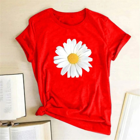 Margeriten T-Shirt für Bestäuber | Bienen Shirt aus Baumwolle