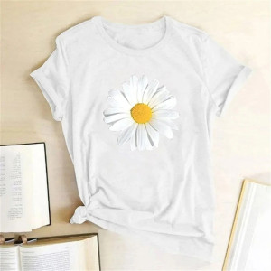 Margeriten T-Shirt für Bestäuber | Bienen Shirt aus Baumwolle