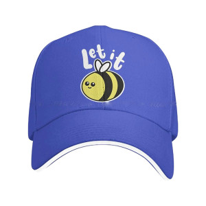 Lustige Bienen-Cap "Let It Bee" | Süßes Geschenk für Naturfreunde