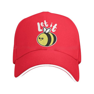Lustige Bienen-Cap "Let It Bee" | Süßes Geschenk für Naturfreunde