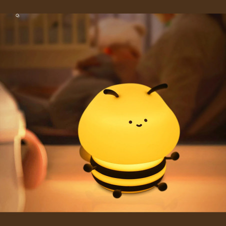 Bienen-Nachtlicht für Kinder | LED Touch & Sanftes Licht