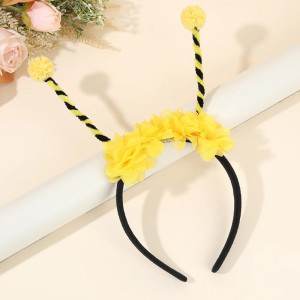 Bienen-Haarreif "Blumige Fühler" - Party & Kostüm Accessoire