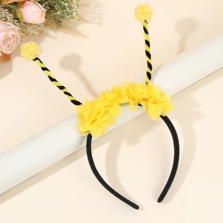 Bienen-Haarreif "Blumige Fühler" - Party & Kostüm Accessoire