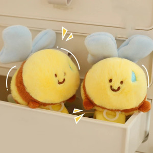 Bienen-Plüscharmband | Süßes Schnapparmband für Kinder