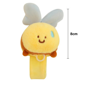 Bienen-Plüscharmband | Süßes Schnapparmband für Kinder