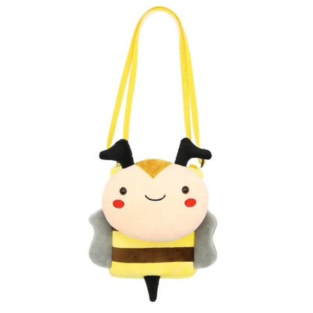 Kuschelige Bienen-Plüschtasche Baby-Biene - Süße Kindertasche!