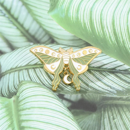 Schmetterling Pin "Mondphasen": Ein elegantes & mystisches Accessoire
