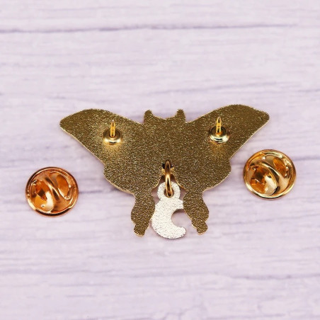Schmetterling Pin „Mondtanz“ | Mystischer Schmuck & Geschenk