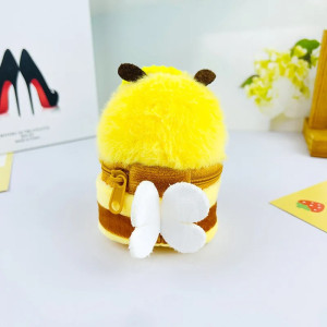 Plüsch-Schlüsselanhänger Biene Kawaii - Süß & Praktisch!