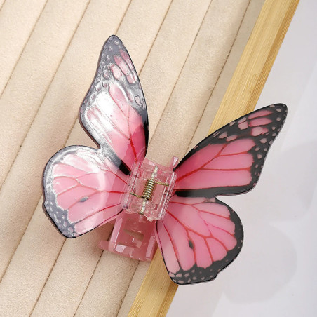Schmetterling Haarspange "Zauberglanz" - 3 elegante Farben!