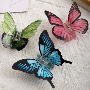 Schmetterling Haarspange "Zauberglanz" - 3 elegante Farben!