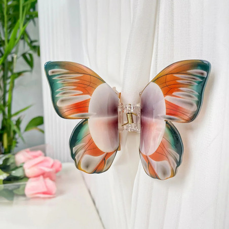 Schmetterling Haarspange "Traumfächer" | Einzigartiger Haarschmuck