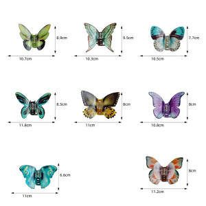 Schmetterling Haarspange "Traumfächer" | Einzigartiger Haarschmuck