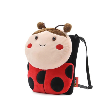 Süße Marienkäfer Plüschtasche | Glücksbringer & Geschenkidee
