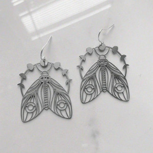 Schmetterling Ohrringe "Verzauberte Krone" | Süßer Boho Schmuck
