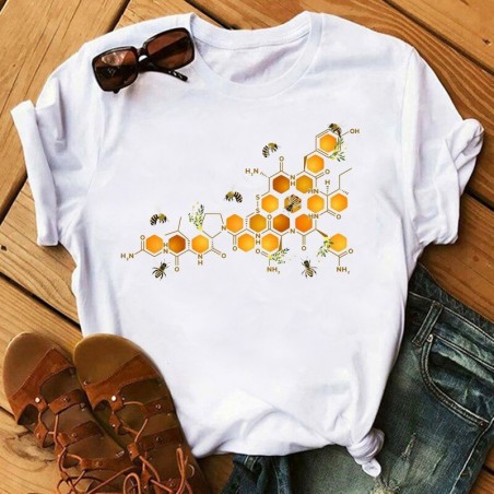 Süßes Bienen T-Shirt für Damen & Imkerinnen | Geschenkidee