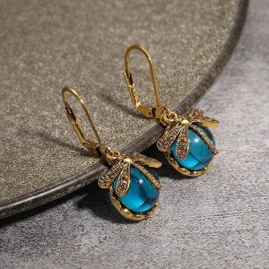 Mystische Morgenröte Libellen-Ohrringe - Zauberhafter Boho Schmuck