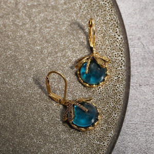Mystische Morgenröte Libellen-Ohrringe - Zauberhafter Boho Schmuck