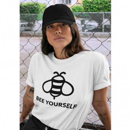 Süßes Bienen T-Shirt für Damen | 'Bee Yourself!' Design