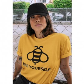 Süßes Bienen T-Shirt für Damen | 'Bee Yourself!' Design