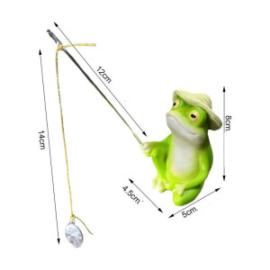 Solarfigur Frosch auf Roller – Leuchtende Gartendeko!
