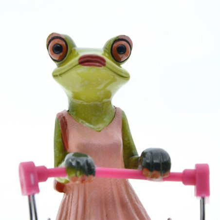 Shopping Frosch Figur | Lustige & Originelle Deko Geschenkidee