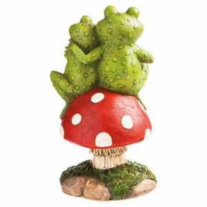 Verliebte Frösche Figur | Romantische Deko für Haus & Garten
