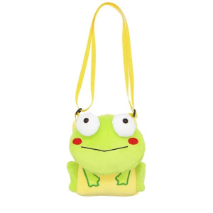 Kawaii Frosch Plüschtasche - Süßes & Lustiges Accessoire!