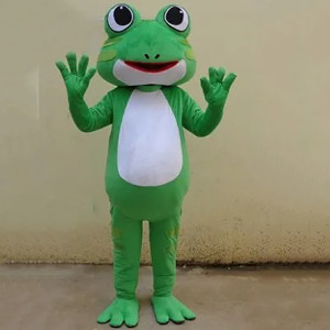 Frosch Maskottchen 'Quaki' - Leichtes & lustiges Eventkostüm!